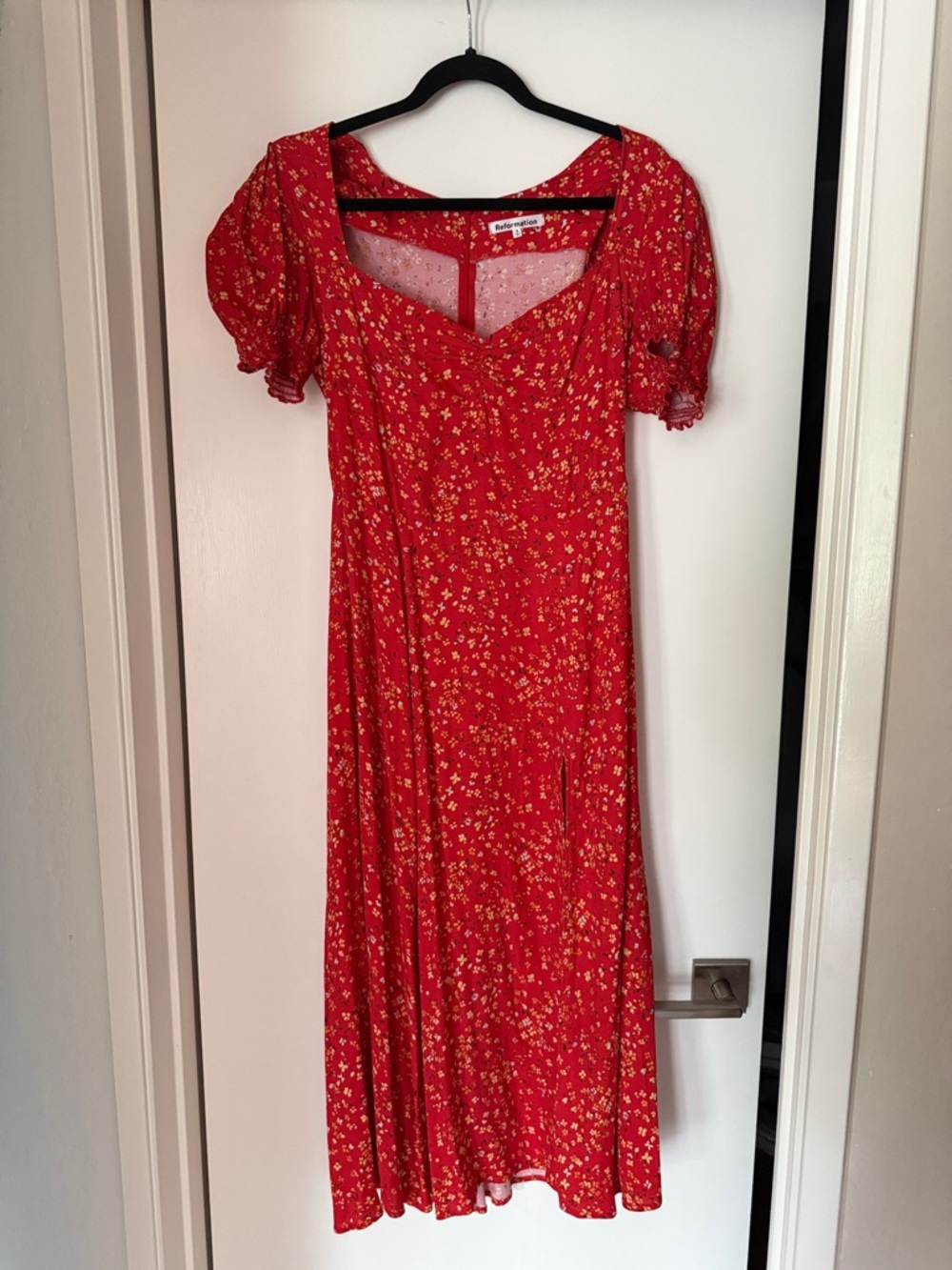 Reformation Lacey Dress in Baila